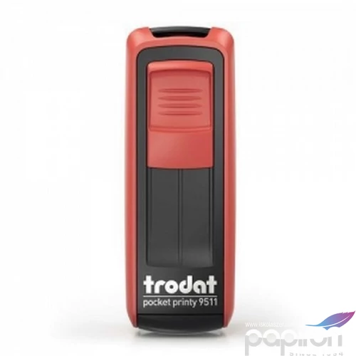Bélyegző zseb Pocket Printy 9511 fekete-piros