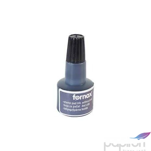 Bélyegzőfesték Fornax C fekete 30ml BLUERING FLOWE