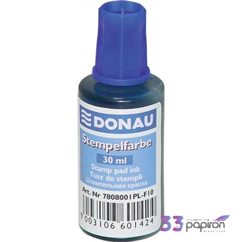 Bélyegzőfesték Donau kék 30ml DONAU 7808001PL-F10