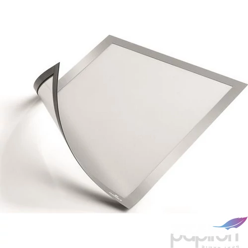 Bemutató keret A4 mágneses, DURABLE, ezüst