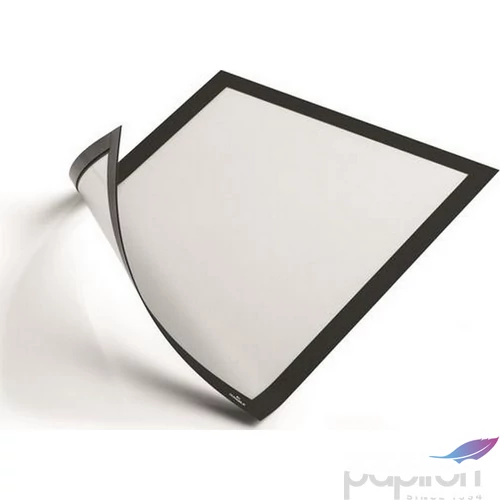 Bemutató keret A4 mágneses, DURABLE, fekete 5db/csom