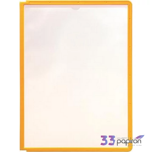 Bemutatótábla A4 SHERPA sárga 5db/csomag