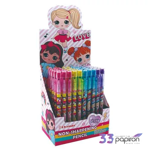Bensia tolóbetétes ceruza radíros, Doll-babás PCEPKP