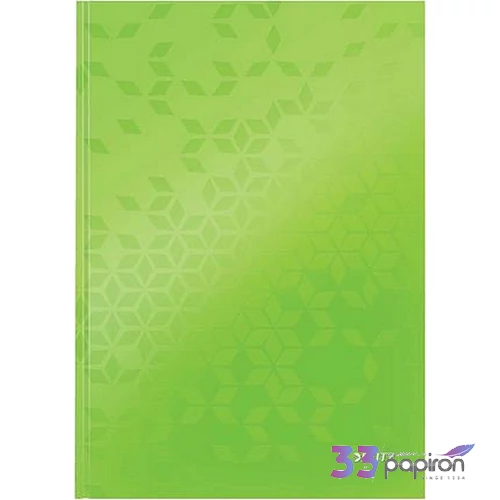 Beírókönyv A/4 Leitz WOW kockás, zöld E46261054