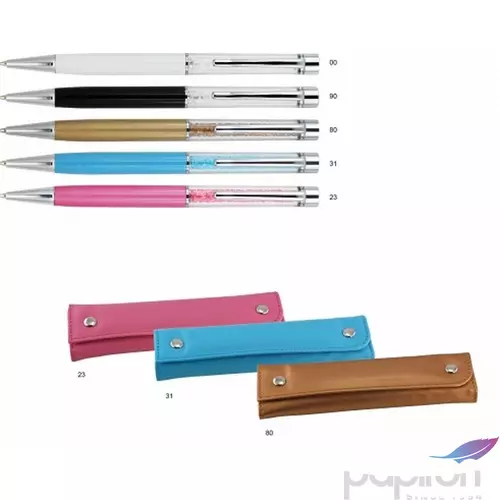 Tollkészlet g.toll+tolltok MPM Cadalac világos kék gravírozható toll