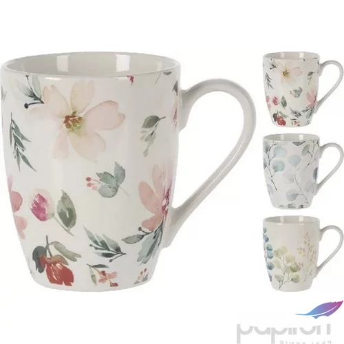 Bögre porcelán 350ml 3 féle minta
