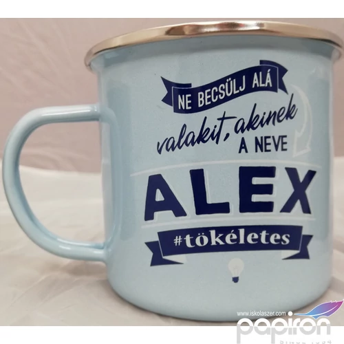 Bögre Alex Névre szóló bögre