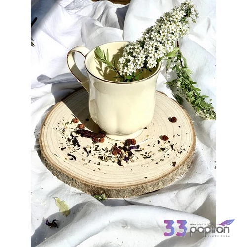 Bögre porcelán 450ml CLARK ECRU Díszdobozban