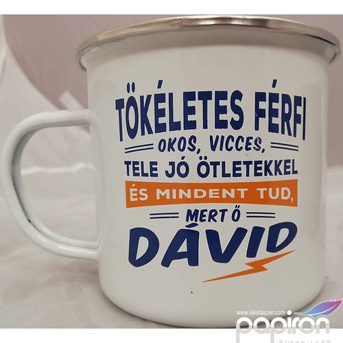 Bögre Dávid Névre szóló bögre