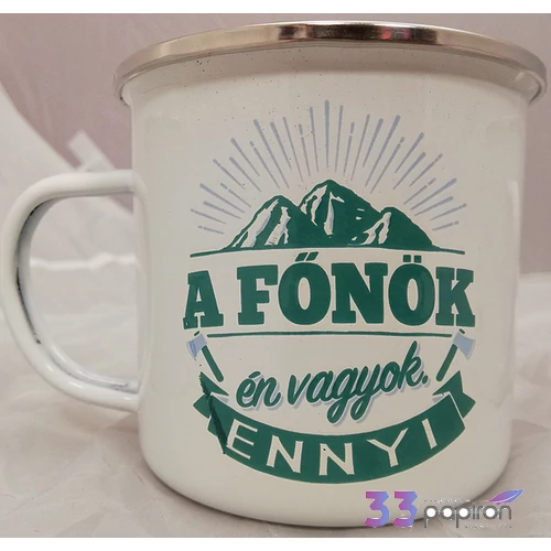Bögre főnök Névre szóló bögre