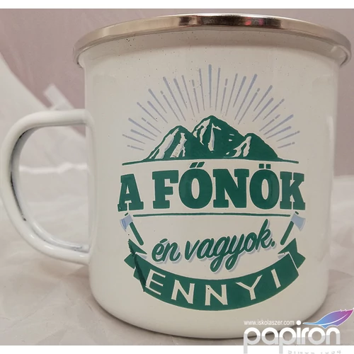 Bögre főnök Névre szóló bögre 