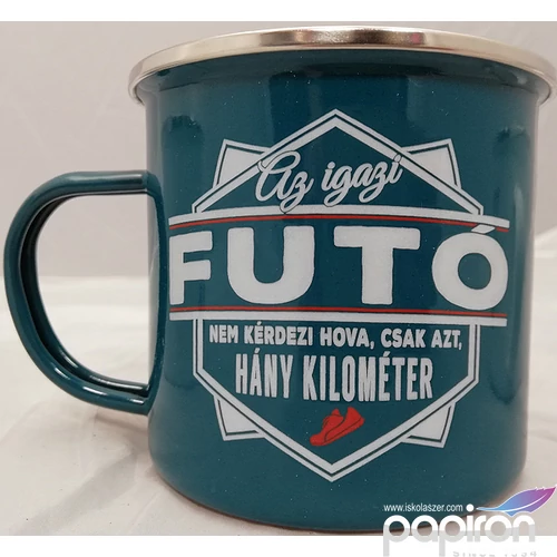 Bögre futó Névre szóló bögre