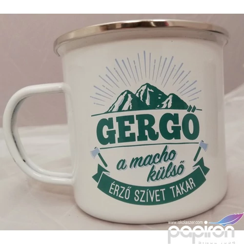 Bögre Gergő A macho külső érző szívet takar'