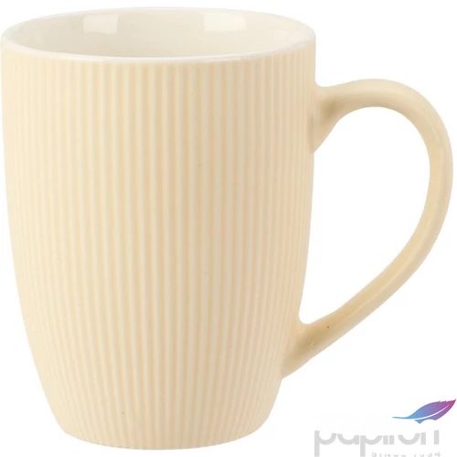 Bögre csíkos '24 330ml, 3 féle bézs, oliva, szürke kpm