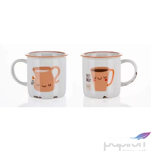 Bögre kerámia 310ml Milk 