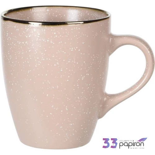 Bögre kerámia 4 féle mintával 350ml kpm