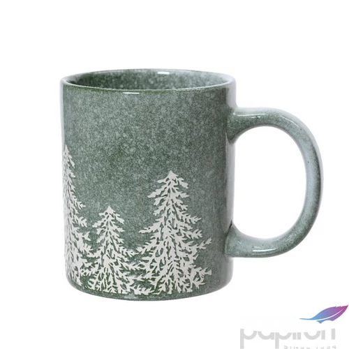 Bögre porcelánkarácsonyi 24' fenyőfás 8cmx12cmx9.5cm sdkae