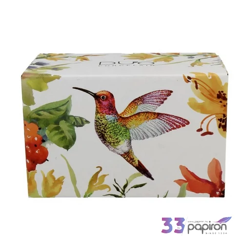 Bögre porcelán 360ml LINNEA 2 db/szett-kolibris Díszdobozban