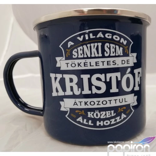 Bögre Kristóf Névre szóló bögre