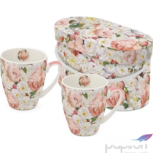 Bögre porcelán 0,35l dobozban 2db-os, Armonia