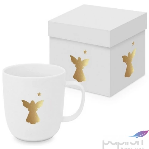 Bögre porcelán 0,35l dobozban,Pure gold Angel