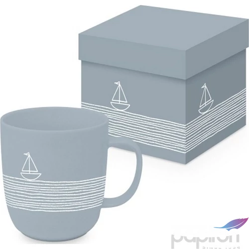 Bögre porcelán 0,35l dobozban,Pure Sailing blue