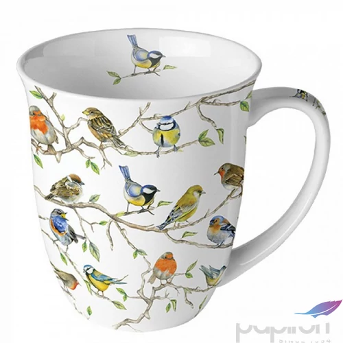 Bögre porcelán Ambiante Butterfly Collection 4dl porcelánbögre