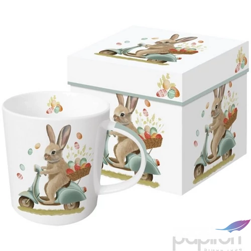 Bögre porcelán 0,4l dobozban, Bunny Dash