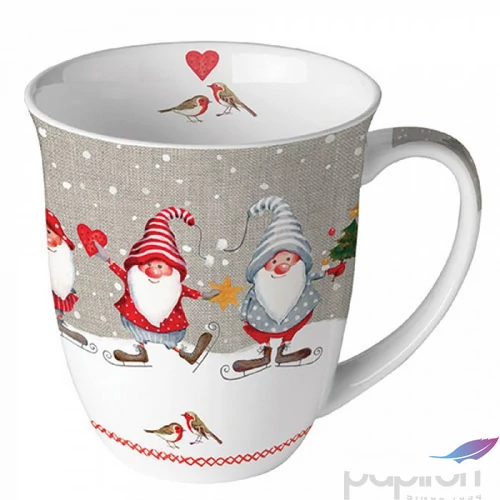 Bögre porcelán Ambiante Skating Dwarfs 4dl porcelánbögre