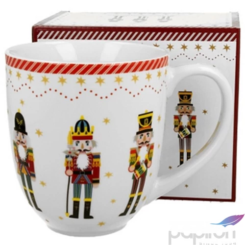 Bögre porcelán 1000ml dobozban, Christmas Nutcracker