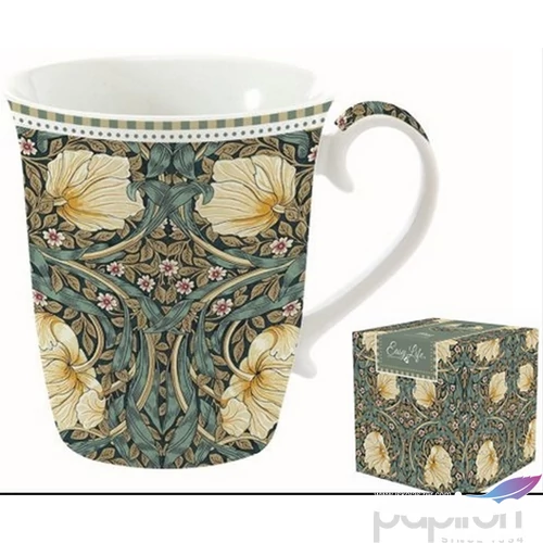 Bögre Porcelán 2,7dl William Morris dobozban