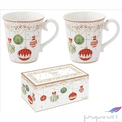 Bögre Porcelán 2,7dl Christmas Eve 2db-os 