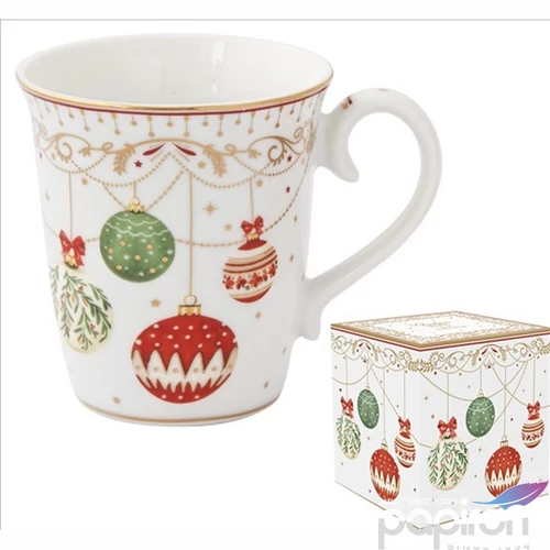 Bögre Porcelán 2,7dl Christmas Eve
