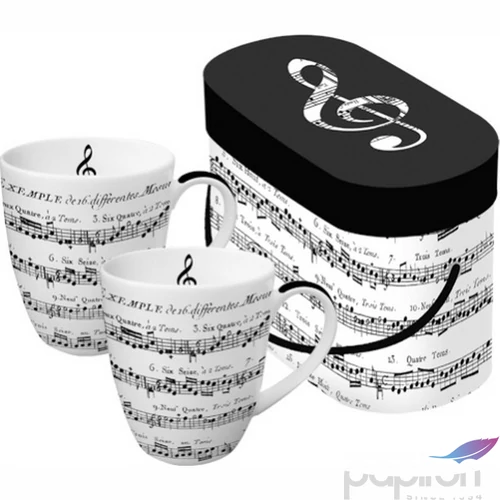 Bögre Porcelán 3,5dl Adagio 2db-os dobozban