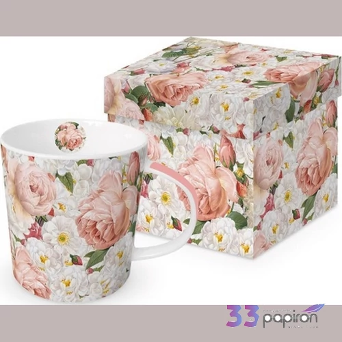 Bögre porcelán 3,5dl Armonia dobozban