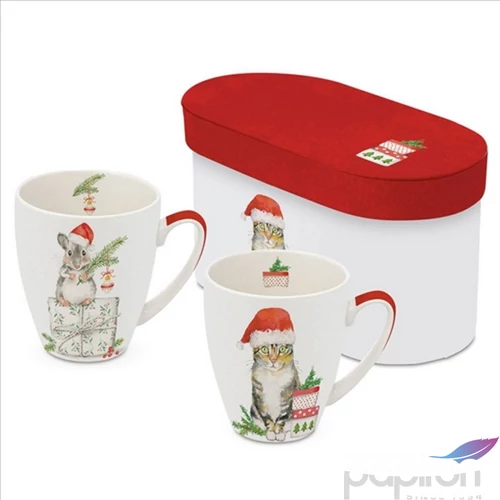Bögre Porcelán 3,5dl Fridolin