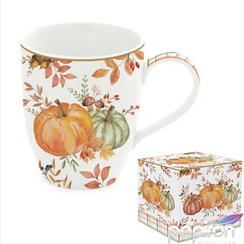 Bögre Porcelán 3,5dl Harvest dobozban