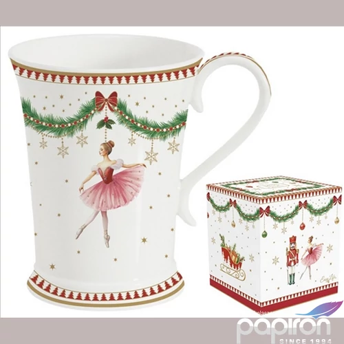 Bögre Porcelán 3dl Magie de Noel dobozban