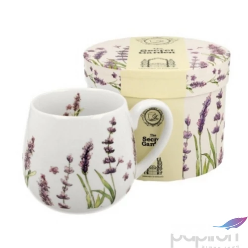 Bögre Porcelán 4dl Classic Lavender dobozban