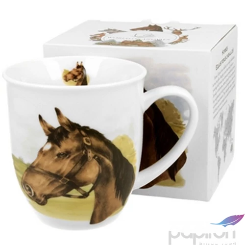 Bögre porcelán 400ml dobozban, Horse Portrait