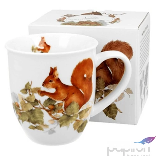 Bögre porcelán 400ml dobozban, Squirrel