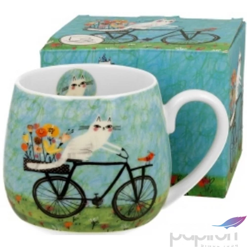 Bögre porcelán 430ml dobozban, Bicycle