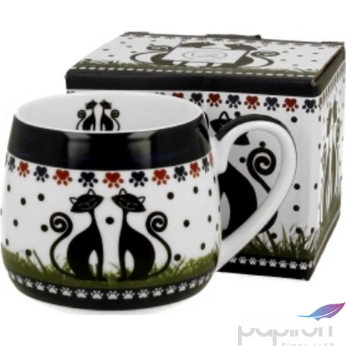 Bögre porcelán 430ml dobozban, Indigo 1