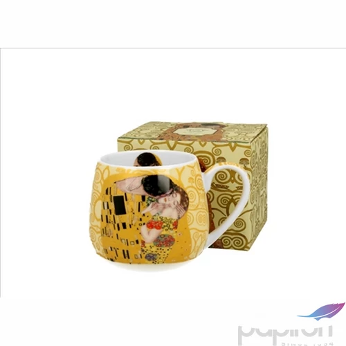 Bögre Porcelán 4,3dl Klimt:The Kiss dobozban