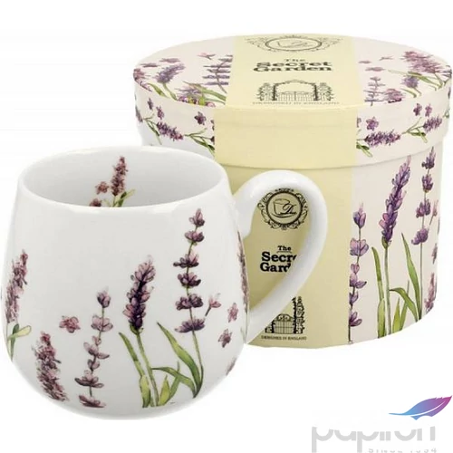 Bögre porcelán 450ml Levendula