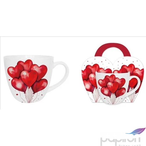 Bögre porcelán 460 ml Balloons 1 díszcsomagolásban