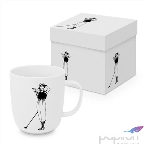 Bögre Porcelán 4dl Atelier Golfeuse 4db-os dobozban