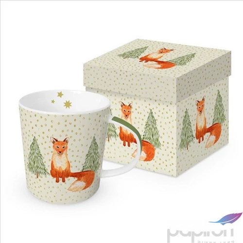 Bögre Porcelán 4dl Snowflakes 