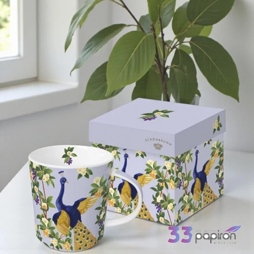 Bögre porcelán 4dl Sommerappartement Pfau dobozban