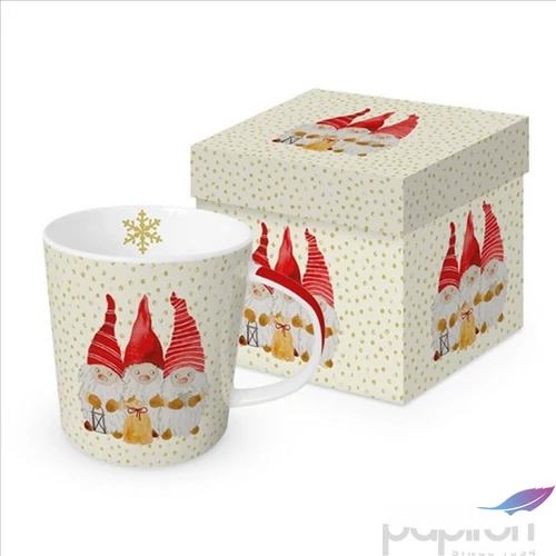 Bögre Porcelán 4dl Stars 
